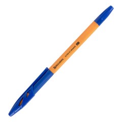 Ручки шариковые с грипом BRAUBERG "ULTRA GT ORANGE", НАБОР 8 ШТУК, СИНИЕ, корпус оранжевый, узел 0,7 мм, линия 0,35 мм, 144530 - фото 4