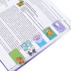 Закладки для книг МАГНИТНЫЕ, "АССОРТИ 5 ДИЗАЙНОВ ЗВЕРЯТА", 6 штук, 35x25 мм, FUNSTER (ФАНСТЕР), 116651 - фото 11
