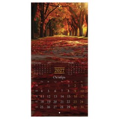 Календарь настенный перекидной 2027 г., BRAUBERG, 12 листов, 21,4х42,8 см, МИНИ, "Nature", 118433 - фото 13