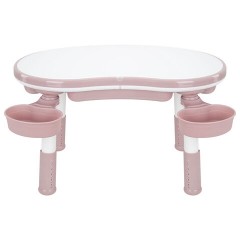 Стол детский трансформер 3 в 1 BRABIX KIDS CT-001, растущий, 2-8 лет, пластик, розовый, 533289 - фото 4