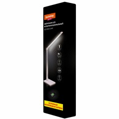 Настольная лампа светильник с беспроводной зарядкой и таймером, LED, 6 Вт, белый, DASWERK, 238327 Настольная лампа светильник с беспроводной зарядкой и таймером, LED, 6 Вт, белый, DASWERK, 238327 - фото 2