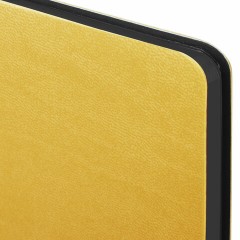Блокнот А5 (148x218 мм), BRAUBERG "Metropolis Mix", под кожу, 80 л., клетка, желтый, 111038 Блокнот А5 (148x218 мм), BRAUBERG "Metropolis Mix", под кожу, 80 л., клетка, желтый, 111038 - фото 4