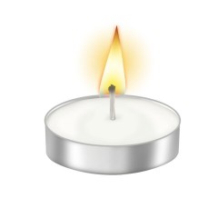 Свечи чайные литые в гильзе WEGLA (ВЕГЛА) PREMIUM, до 5 часов горения, вес 12 грамм, КОМПЛЕКТ 6 штук, 702573 - фото 3