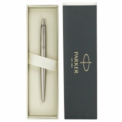 Ручка шариковая PARKER "Jotter Core Stainless Steel CT", пакет, 880892 - фото 3