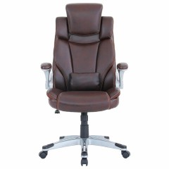 Кресло BRABIX PREMIUM "Phantom EX-553", рециклированная кожа, регулируемый подголовник, коричневое, 532941 - фото 6