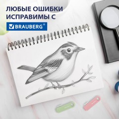Ластики выдвижные BRAUBERG "Slider Mini", НАБОР 3 ШТУКИ, 68х18х12 мм, пастельные цвета, блистер, 271992 Ластики выдвижные BRAUBERG "Slider Mini", НАБОР 3 ШТУКИ, 68х18х12 мм, пастельные цвета, блистер, 271992 - фото 14