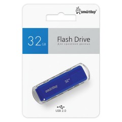Флеш-диск 32 GB, SMARTBUY Dock, USB 2.0, синий, SB32GBDK-B - фото 8