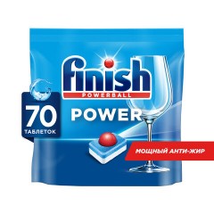 Таблетки для посудомоечных машин 70 шт. FINISH Power "All in 1", 3213237 - фото 7