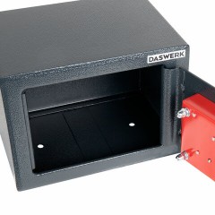 Сейф мебельный DASWERK SC-170KL (170х230х170 мм), ключевой замок, графит, 291337 - фото 9