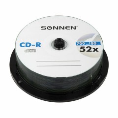 Диски CD-R SONNEN, 700 Mb, 52x, Cake Box (упаковка на шпиле) КОМПЛЕКТ 25 шт., 513531 Диски CD-R SONNEN, 700 Mb, 52x, Cake Box (упаковка на шпиле) КОМПЛЕКТ 25 шт., 513531 - фото 3