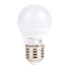 Лампа светодиодная SONNEN EXTRA, 7 (60) Вт, E27, шар, теплый белый, 30000 ч, LED G45-7W-2700-Е27, 457911 - фото 2