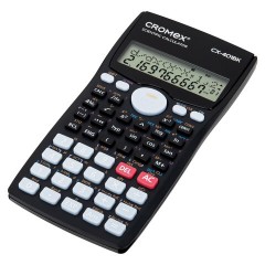 Калькулятор инженерный CROMEX (КРОМЕКС) CX-401BK (155х80 мм), 401 функция, 10+2 разрядов, черный, 273833 - фото 3