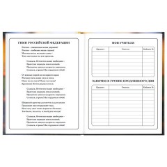 Дневник 1-4 класс 48 л., твердый, ЮНЛАНДИЯ, глянцевая ламинация, с подсказом, "Котёнок", 107581 - фото 6