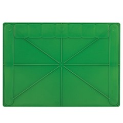 Доска для лепки А4, 280х200 мм, BRAUBERG KIDS, зеленая, 7 отделений для пластилина, 2 стека, 274258 - фото 4