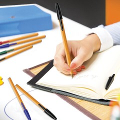 Ручка шариковая BIC "Orange", СИНЯЯ, корпус оранжевый, узел 0,8 мм, линия письма 0,3 мм, 8099221 Ручка шариковая BIC "Orange", СИНЯЯ, корпус оранжевый, узел 0,8 мм, линия письма 0,3 мм, 8099221 - фото 6