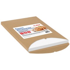 Бумага для выпечки силиконизированная в листах 40 см x 60 см КОМПЛЕКТ 500 штук, цвет коричневый, LAIMA, CH, 609590 - фото 3