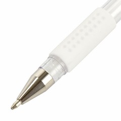 Ручка гелевая с грипом BRAUBERG "White", БЕЛАЯ, пишущий узел 1 мм, линия письма 0,5 мм, 143416 Ручка гелевая с грипом BRAUBERG "White", БЕЛАЯ, пишущий узел 1 мм, линия письма 0,5 мм, 143416 - фото 4