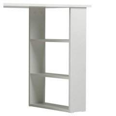 Стол письменный/компьютерный BRABIX "Scandi CD-016", 1100х500х750 мм, 4 ящика, белый, 641891, ЦБ013707-1 - фото 11