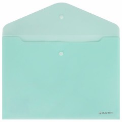 Папка-конверт с кнопкой А4, КОМПЛЕКТ 8 шт., пастельные цвета ассорти, BRAUBERG "PASTEL", 0,18 мм, 272865 Папка-конверт с кнопкой А4, КОМПЛЕКТ 8 шт., пастельные цвета ассорти, BRAUBERG "PASTEL", 0,18 мм, 272865 - фото 5