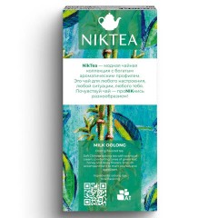 Чай NIKTEA "Молочный улун" зеленый, 25 пакетиков в конвертах по 2 г, TALTHA-DP0059 - фото 5