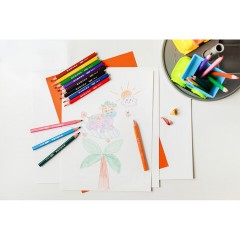 Карандаши цветные утолщенные BIC "Kids Evolution Triangle", 12 цветов, трехгранные, грифель 4 мм, 8297356, 82973511 Карандаши цветные утолщенные BIC "Kids Evolution Triangle", 12 цветов, трехгранные, грифель 4 мм, 8297356, 82973511 - фото 12