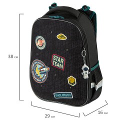 Ранец BRAUBERG PREMIUM, 2 отделения, с брелком, "Space mission", LED ЛАМПОЧКИ, 38х29х16 см, 270599 Ранец BRAUBERG PREMIUM, 2 отделения, с брелком, "Space mission", LED ЛАМПОЧКИ, 38х29х16 см, 270599 - фото 11