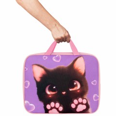 Папка на молнии с ручками BRAUBERG А4, 1 отделение, полиэстер, 80 мм, "Paw prints", 273300 Папка на молнии с ручками BRAUBERG А4, 1 отделение, полиэстер, 80 мм, "Paw prints", 273300 - фото 7