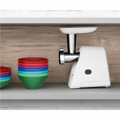 Мясорубка BOSCH MFW2500W, 1500 Вт, производительность 1,7 кг/мин, металлический шнек, пластик, белая Мясорубка BOSCH MFW2500W, 1500 Вт, производительность 1,7 кг/мин, металлический шнек, пластик, белая - фото 7