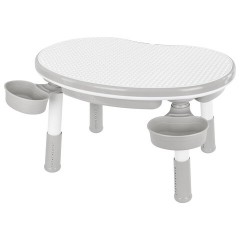 Стол детский трансформер 3 в 1 BRABIX KIDS CT-001, растущий, 2-8 лет, пластик, серый, 533290 - фото 8