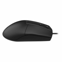 Мышь проводная A4TECH OP-330, USB, 2 кнопки + 1 колесо-кнопка, оптическая, черная, 1530236 - фото 2