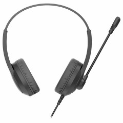 Наушники с микрофоном (гарнитура) A4TECH Fstyler FH100U, проводные, 2 м, USB, черные, 1774509 Наушники с микрофоном (гарнитура) A4TECH Fstyler FH100U, проводные, 2 м, USB, черные, 1774509 - фото 5
