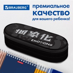Пенал-футляр BRAUBERG, 1 отделение, органайзер, полиэстер, 22x9x5 см, "Emotions", 271588 Пенал-футляр BRAUBERG, 1 отделение, органайзер, полиэстер, 22x9x5 см, "Emotions", 271588 - фото 10