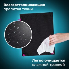 Мешок для обуви BRAUBERG плотный, карман на молнии, подкладка, 43х33 см, Neon Pink, 272428 Мешок для обуви BRAUBERG плотный, карман на молнии, подкладка, 43х33 см, Neon Pink, 272428 - фото 9