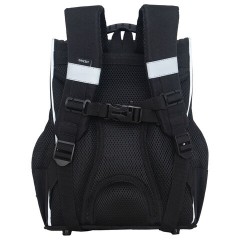 Ранец GRIZZLY анатомическая спинка, с мешком для обуви, для девочек, STARS, 33х25х13 см, RAm-484-7/1 Ранец GRIZZLY анатомическая спинка, с мешком для обуви, для девочек, STARS, 33х25х13 см, RAm-484-7/1 - фото 3