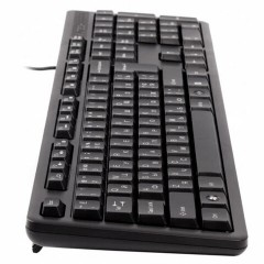 Клавиатура проводная A4TECH KK-3, USB, 104 кнопки, черная, 1530244 Клавиатура проводная A4TECH KK-3, USB, 104 кнопки, черная, 1530244 - фото 2