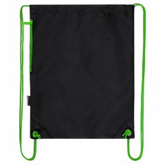 Мешок для обуви BRAUBERG плотный, карман на молнии, подкладка, 43х33 см, "Neon Green", 271625 Мешок для обуви BRAUBERG плотный, карман на молнии, подкладка, 43х33 см, "Neon Green", 271625 - фото 3