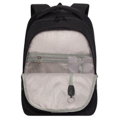 Рюкзак GRIZZLY школьный, анатомическая спинка, 2 отделения, для девочек, "COLIBRI", чёрный, 40х29х20 см, RD-540-2/4 Рюкзак GRIZZLY школьный, анатомическая спинка, 2 отделения, для девочек, "COLIBRI", чёрный, 40х29х20 см, RD-540-2/4 - фото 5