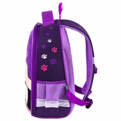 Ранец BRAUBERG KIDS START, 1 отделение, 2 кармана, "Sweet cheeks", велюровая панель, 35х26х13см, 272093 Ранец BRAUBERG KIDS START, 1 отделение, 2 кармана, "Sweet cheeks", велюровая панель, 35х26х13см, 272093 - фото 3