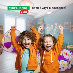 Детская игровая палатка-лабиринт с тоннелем и сухим бассейном, 90x190x270 см, BRAUBERG KIDS, 665172 - фото 28