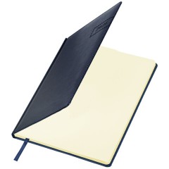 Еженедельник датированный 2026, БОЛЬШОЙ ФОРМАТ 210х297 мм, А4, BRAUBERG "Imperial", под кожу, синий, 117157 - фото 4