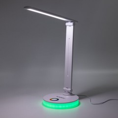 Настольная лампа-светильник, ночник SONNEN RG-001, 30 LED, 6 Вт, 3 режима, RGB-подсветка, белый, 238774 - фото 12
