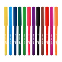 Фломастеры BRAUBERG KIDS КЛАССИЧЕСКИЕ 12 цветов, вентилируемый колпачок, ПВХ-упаковка, 152601 Фломастеры BRAUBERG KIDS КЛАССИЧЕСКИЕ 12 цветов, вентилируемый колпачок, ПВХ-упаковка, 152601 - фото 2