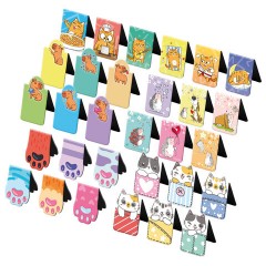 Закладки для книг МАГНИТНЫЕ, "АССОРТИ 5 ДИЗАЙНОВ ЗВЕРЯТА", 6 штук, 35x25 мм, FUNSTER (ФАНСТЕР), 116651 - фото 13