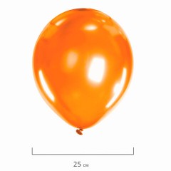 Шары воздушные ЗОЛОТАЯ СКАЗКА, 10" (25 см), КОМПЛЕКТ 50 штук, металлик, ассорти 10 цветов, пакет, 105002 - фото 2