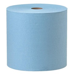 Протирочный нетканый материал KIMBERLY-CLARK Wypall X60, 1100 листов в рулоне, 31,5х34 см, голубой, 34965 - фото 2