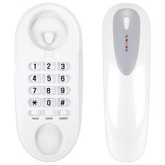 Телефон TEXET TX-236, тональный / импульсный режим, повтор, серый, 125840 - фото 4