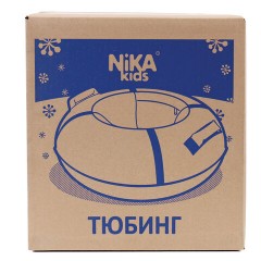 Тюбинг-ватрушка, 85 см, красный/желтый, верх ПВХ, Nk, ТБ1К-85/КЖ2 - фото 3