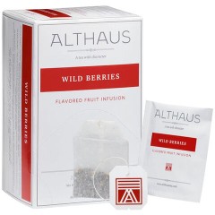 Чай ALTHAUS "Wild Berries" фруктовый, 20 пакетиков в конвертах по 2,75 г, ГЕРМАНИЯ, TALTHB-DP0038 Чай ALTHAUS "Wild Berries" фруктовый, 20 пакетиков в конвертах по 2,75 г, ГЕРМАНИЯ, TALTHB-DP0038 - фото 3