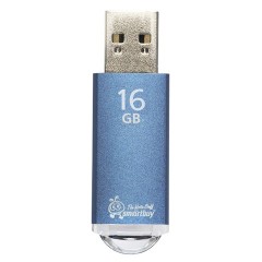 Флеш-память Smartbuy V-Cut, 16Gb, USB 2.0, син, SB16GBVC-B Флеш-память Smartbuy V-Cut, 16Gb, USB 2.0, син, SB16GBVC-B - фото 2