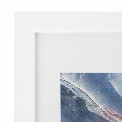 Рамка 21х30 см небьющаяся, КОМПЛЕКТ 4 шт., багет 16 мм, МДФ, BRAUBERG "Basic", белая, 391258 - фото 4